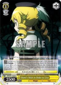 Mami's Wish in Order to Live