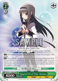 Magical Girl of Time, Homura (RRR)