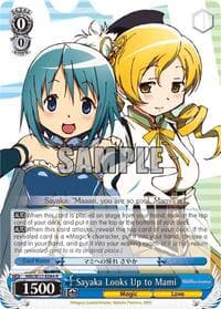Sayaka Looks Up to Mami