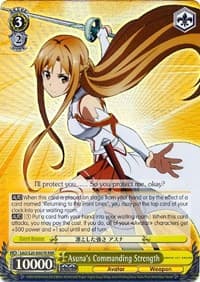 Asuna's Commanding Strength (RRR)