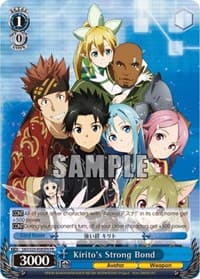 Kirito's Strong Bond (Alternate Art Promo)