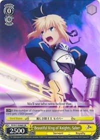Beautiful King of Knights, Saber (SR)