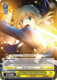 Saber - "Magic Power Unleashed" (RRR)