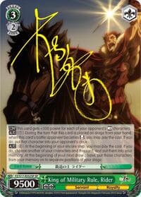 King of Military Rule, Rider (SP)