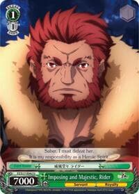Imposing and Majestic, Rider