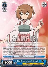Field Monitor, Minori (Alternate Art Foil)