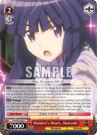 Maiden's Heart, Akatsuki (Alternate Art Foil)