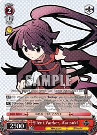 Silent Worker, Akatsuki (Alternate Foil)