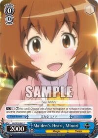 Maiden's Heart, Minori (Alternate Art Foil)