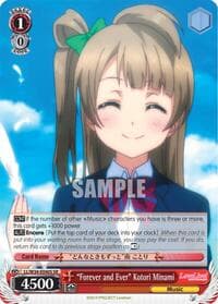 "Forever and Ever" Kotori Minami (SR)