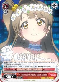 "Door to Our Dreams" Kotori Minami