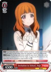 Invitation to School, Anju