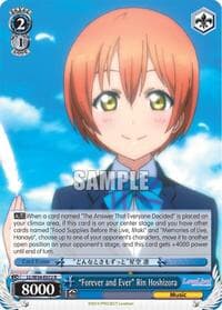 "Forever and Ever" Rin Hoshizora