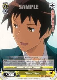"Usual" Kyon