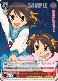 Center of the World Haruhi & Puny Haruhi (SR)