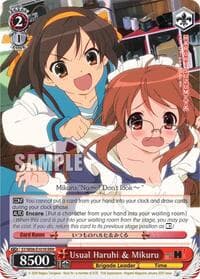 Usual Haruhi & Mikuru (RRR)