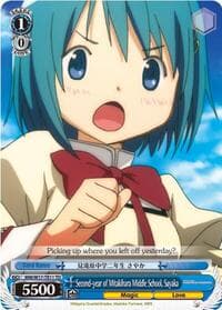 Second-year of Mitakihara Middle School, Sayaka (TD)