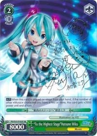 "To the Highest Stage"Hatsune Miku (XR)