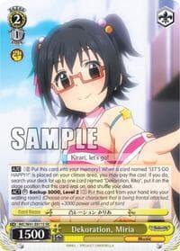 Dekoration, Miria (SR)