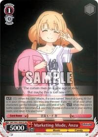 Marketing Mode, Anzu (SR)