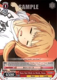 Does Not Wish to Work, Anzu (A)