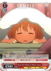 Does Not Wish to Work, Anzu (C)