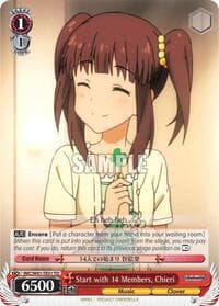 Start with 14 Members, Chieri
