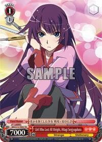 Girl Who Lost All Weight, Hitagi Senjyogahara (TD)