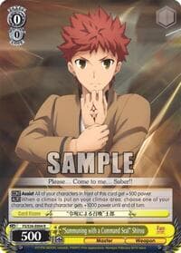 "Summoning with a Command Seal" Shirou