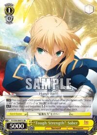 "Tough Strength" Saber (SR)