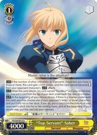 "Top Servant" Saber
