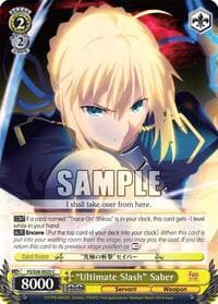 "Ultimate Slash" Saber