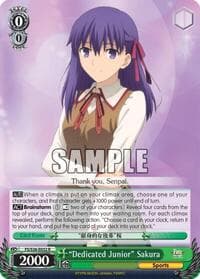 "Dedicated Junior" Sakura