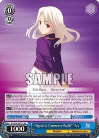 "Signal to Commence Battle" Illya (SR)