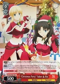 "Christmas Party" Saber & Rin