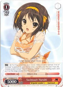 Swimsuit Haruhi (Foil)