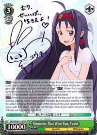 Memories That Were Fun, Yuuki (SP)
