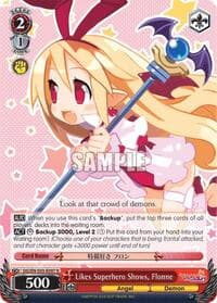 Likes Superhero Shows, Flonne