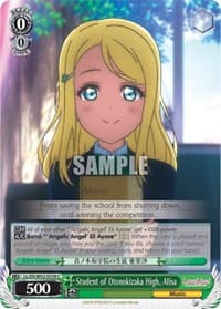 Student of Otonokizaka High, Alisa