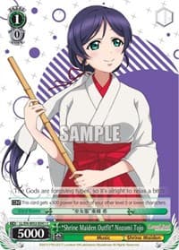"Shrine Maiden Outfit" Nozomi Tojo