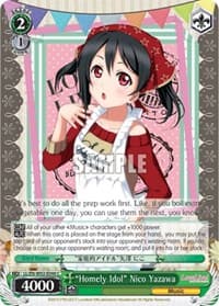 "Homely Idol" Nico Yazawa