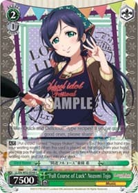 "Full Course of Luck" Nozomi Tojo