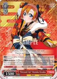 "Dressed Up" Honoka Kosaka (RRR)