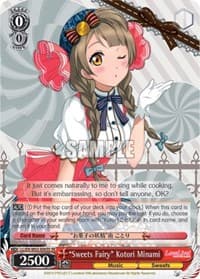 "Sweets Fairy" Kotori Minami (SR)