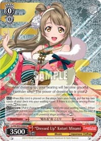 "Dressed Up" Kotori Minami