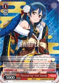 "Dressed Up" Umi Sonoda (RRR)
