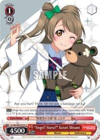 "Angel? Nurse?" Kotori Minami