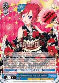 "Summer Festival Date" Maki Nishikino