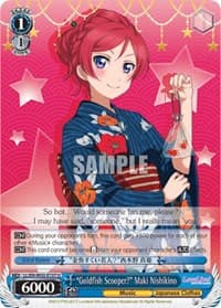 "Goldfish Scooper?" Maki Nishikino