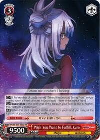 Wish You Want to Fulfill, Kuro